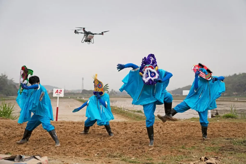 Un'immagine del progetto di Cao Fei